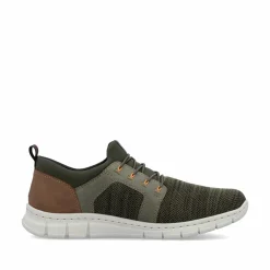 Rieker Herren Slipper olivgrün