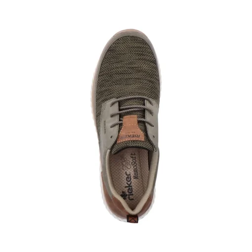 Rieker Herren Slipper olivgrün