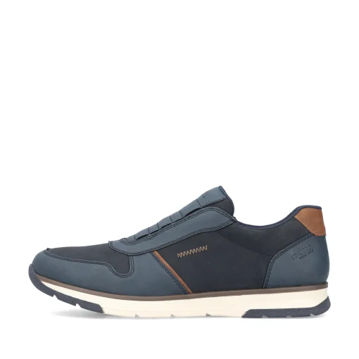 Rieker Herren Slipper ozeanblau