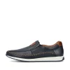 Rieker Herren Slipper ozeanblau
