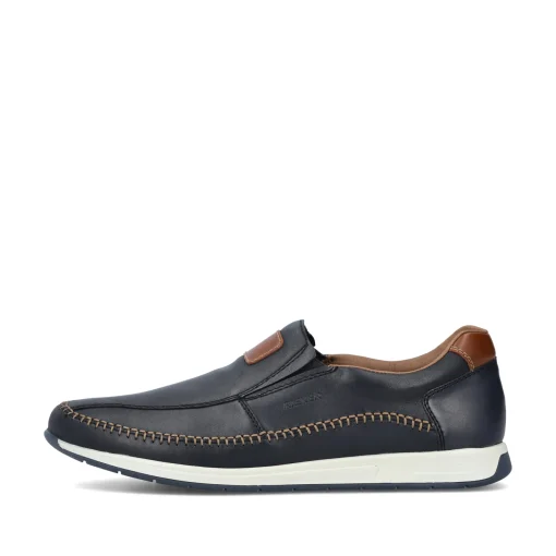 Rieker Herren Slipper ozeanblau