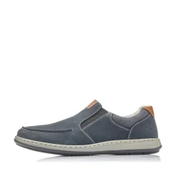 Rieker Herren Slipper ozeanblau