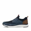Rieker Herren Slipper ozeanblau