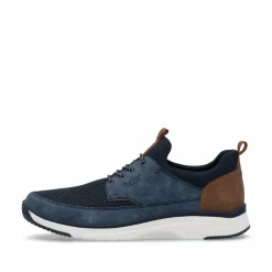 Rieker Herren Slipper ozeanblau