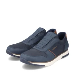 Rieker Herren Slipper ozeanblau