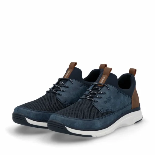 Rieker Herren Slipper ozeanblau