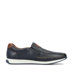 Rieker Herren Slipper ozeanblau