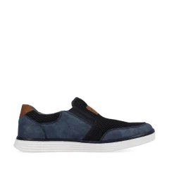 Rieker Herren Slipper ozeanblau