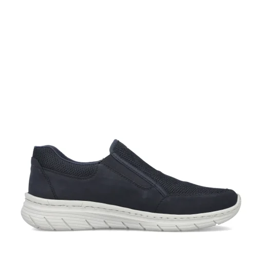 Rieker Herren Slipper ozeanblau
