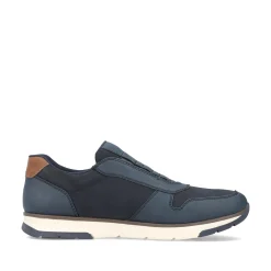 Rieker Herren Slipper ozeanblau