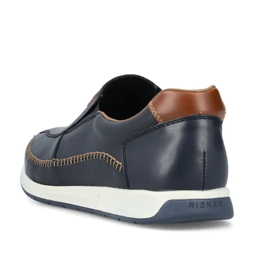 Rieker Herren Slipper ozeanblau