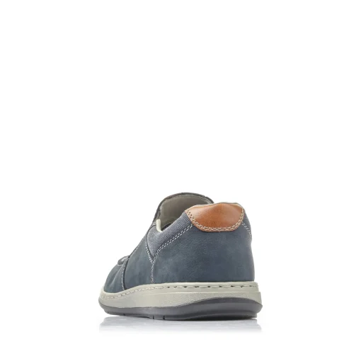 Rieker Herren Slipper ozeanblau