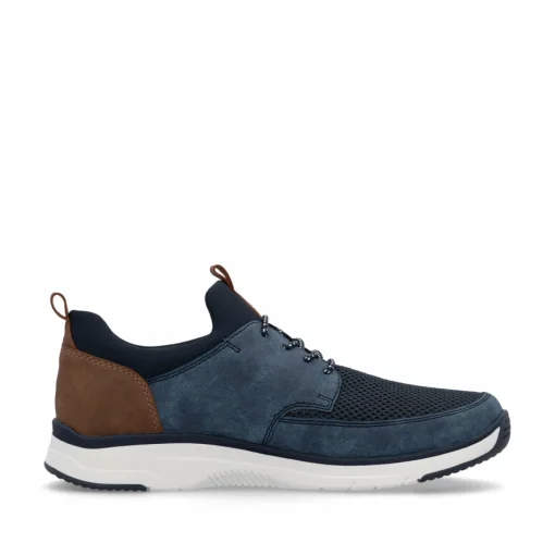 Rieker Herren Slipper ozeanblau
