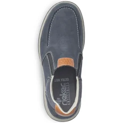 Rieker Herren Slipper ozeanblau