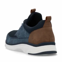 Rieker Herren Slipper ozeanblau