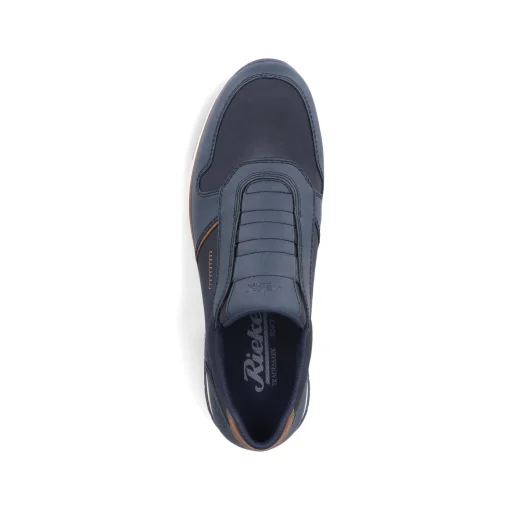 Rieker Herren Slipper ozeanblau