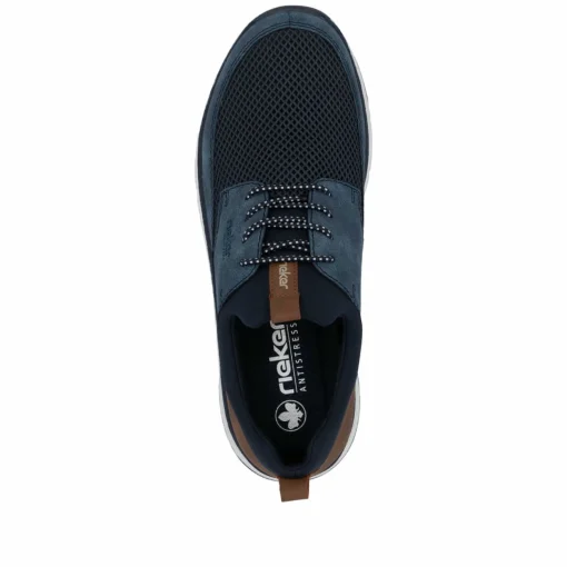Rieker Herren Slipper ozeanblau