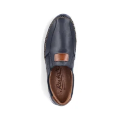 Rieker Herren Slipper ozeanblau
