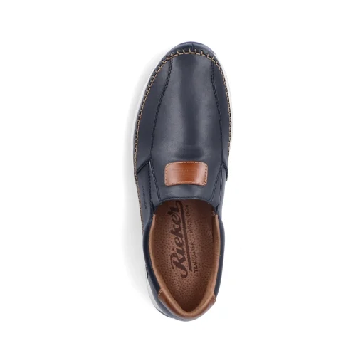 Rieker Herren Slipper ozeanblau