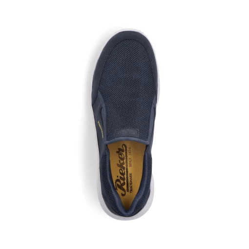 Rieker Herren Slipper ozeanblau