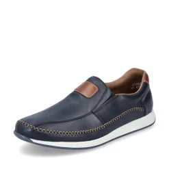 Rieker Herren Slipper ozeanblau