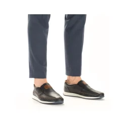 Rieker Herren Slipper ozeanblau