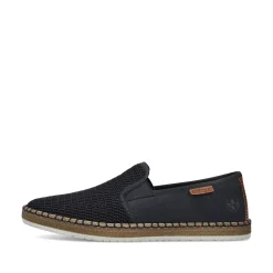 Rieker Herren Slipper pazifikblau