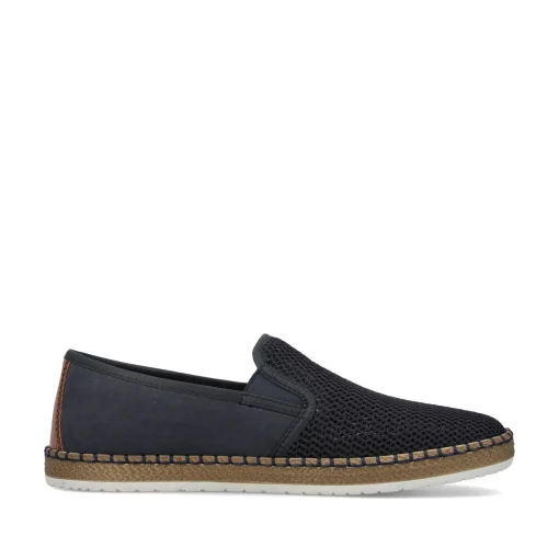 Rieker Herren Slipper pazifikblau