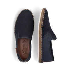 Rieker Herren Slipper pazifikblau
