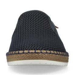 Rieker Herren Slipper pazifikblau