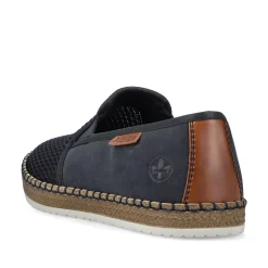 Rieker Herren Slipper pazifikblau