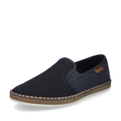 Rieker Herren Slipper pazifikblau