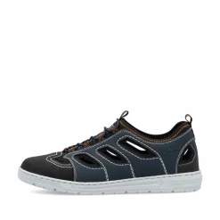 Rieker Herren Slipper schieferblau
