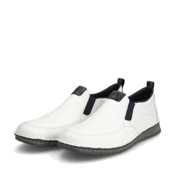 Rieker Herren Slipper schneeweiss