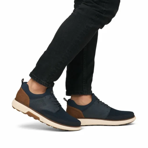 Rieker Herren Slipper schieferblau