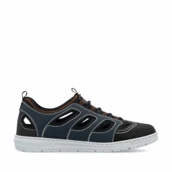Rieker Herren Slipper schieferblau