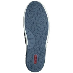 Rieker Herren Slipper schieferblau