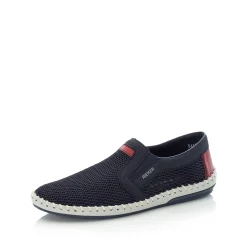 Rieker Herren Slipper schieferblau