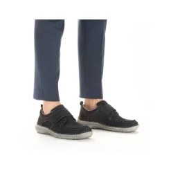 Rieker Herren Slipper schieferblau