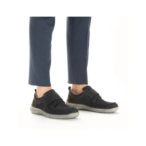 Rieker Herren Slipper schieferblau