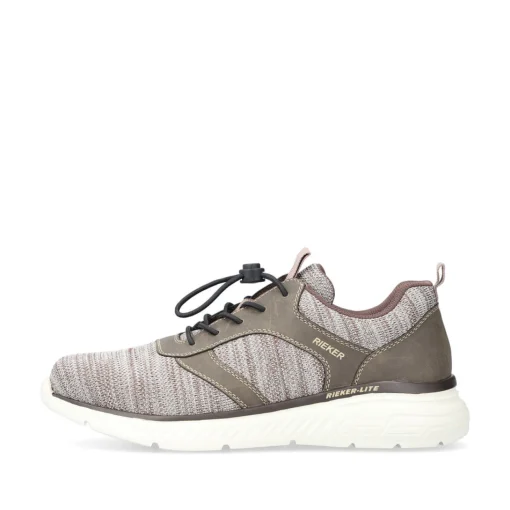 Rieker Herren Slipper silbergrau