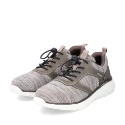 Rieker Herren Slipper silbergrau