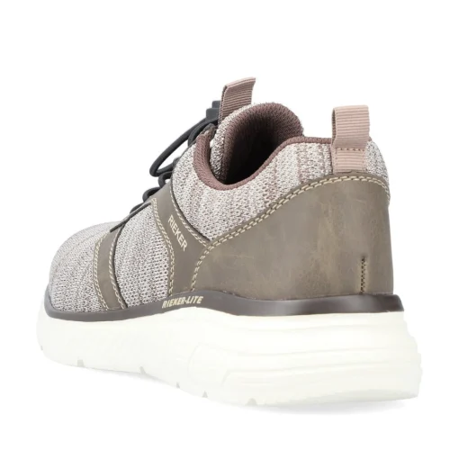Rieker Herren Slipper silbergrau