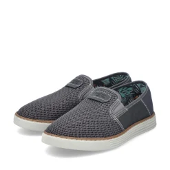Rieker Herren Slipper steingrau