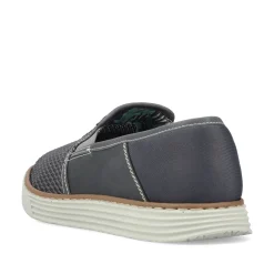 Rieker Herren Slipper steingrau