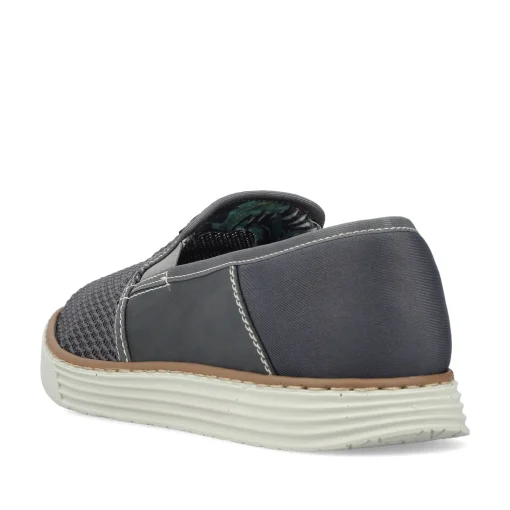 Rieker Herren Slipper steingrau