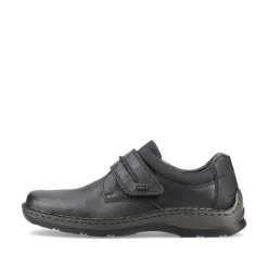 Rieker Herren Slipper tiefschwarz