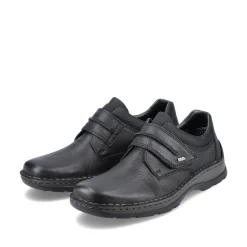 Rieker Herren Slipper tiefschwarz