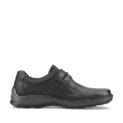 Rieker Herren Slipper tiefschwarz