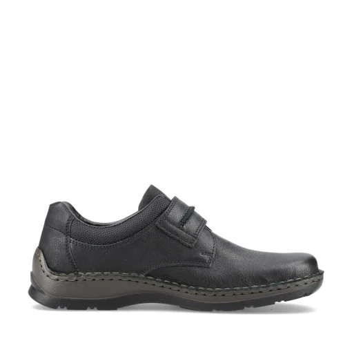 Rieker Herren Slipper tiefschwarz